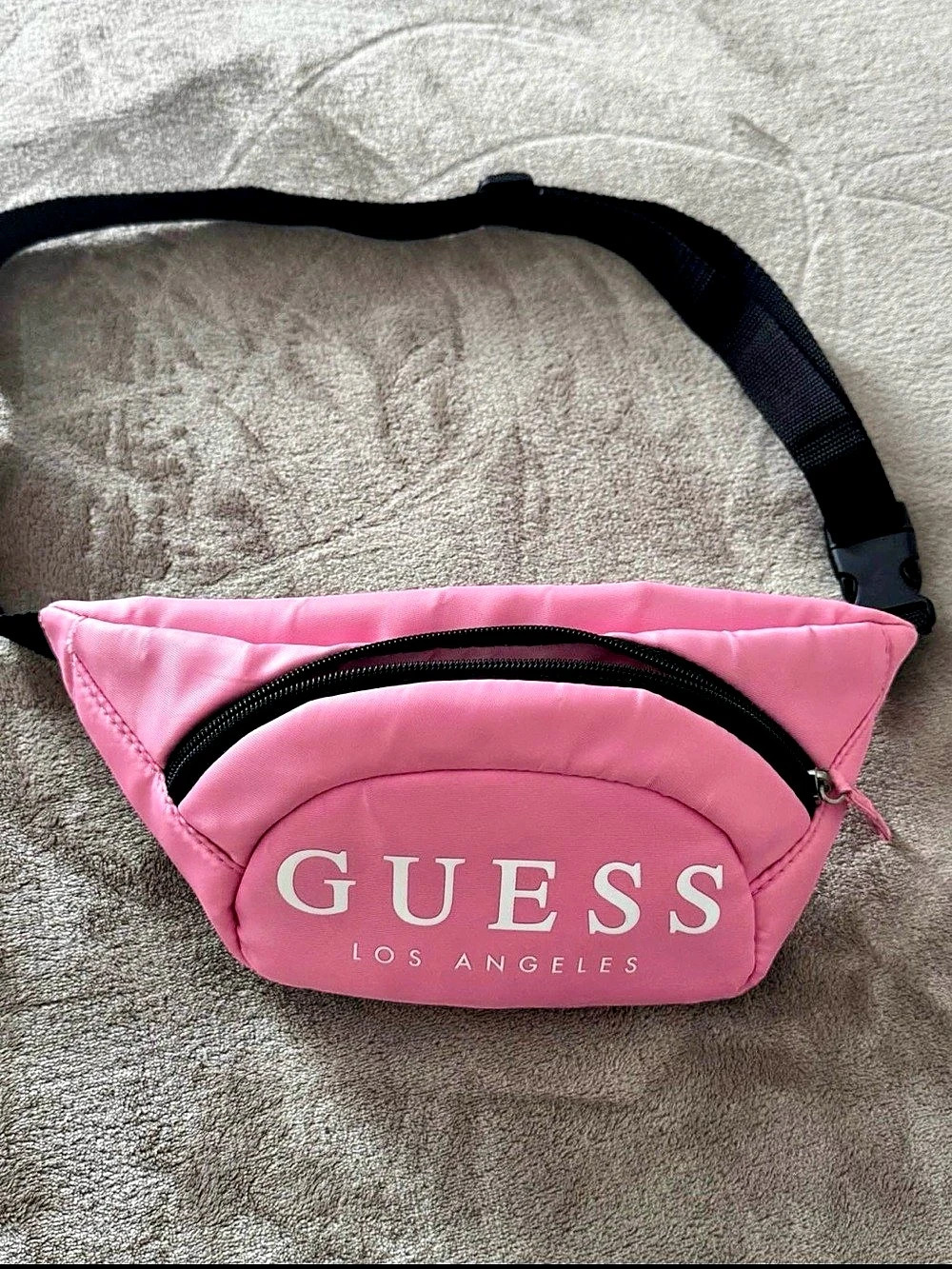 GUESS Pink Nylon Crossbody Bag Like New